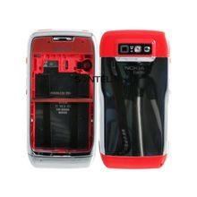 Корпус Class A-A-A Nokia E71 красный металлик
