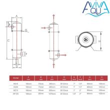 Теплообменник Aquaviva HE 120 кВт