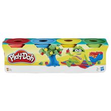 PLAY-DOH (Hasbro) Hasbro Play-Doh 23241 Набор из 4 мини-баночек 23241