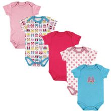 Luvable Friends Комплект Боди к р "Туфельки", 5 шт., (интерлок) 30710