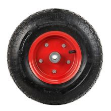 Колесо для тачки садовой W13-400 6NS (16) не симметричная ось