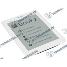 Электронная книга Reader "Book2" (6.0" E-Ink Pearl 16град., сенсор., 4096МБ, microSDHC), бело-черный [131149]