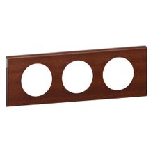 Legrand Рамка 3-постовая Legrand Celiane орех 069223 ID - 103683