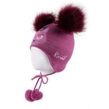 Reike Шапка для девочки Reike Pretty cat fuchsia RKN1718-1 PRC fuchsia