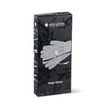 MyStim Перчатки для чувственного электромассажа Magic Gloves (серый)