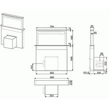 SMEG KDD90VXE-2