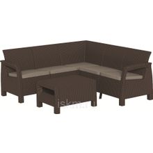 Мебель из ротанга Keter Corfu Relax Set (Корфу Релакс Сет)