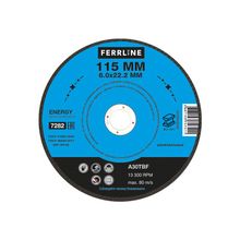 FERRLINE Круг для шлифования FerrLine Energy 115 х 6 х 22,2 мм A30TBF