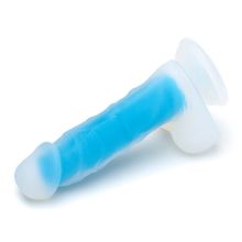 So divine Голубой фаллоимитатор-реалистик So Divine Blue Mamba Dildo - 19 см. (голубой)