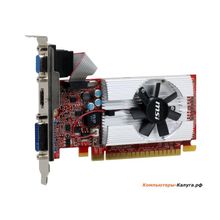 Видеокарта 1Gb &lt;PCI-E&gt; MSI N520GT-MD1GD3 LP с CUDA &lt;GFN520, GDDR3, 64 bit, HDCP, DVI, HDMI, Low Profile, Retail&gt;