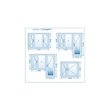 Окна 3-комнатная квартира Серия П-3 Стоимость Стандарт