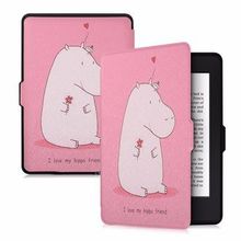 Обложка для Kindle Paperwhite I love my hippo friend