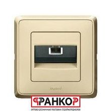 Legrand роз RJ11 1 вход слоновая кость