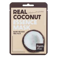 Маска тканевая для лица с экстрактом кокоса FarmStay Real Coconut Essence Mask 5шт