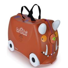 Trunki Груффало на колесиках коричневый