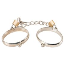 Orion Металлические наручники Metal Handcuffs с замочками (серебристый)