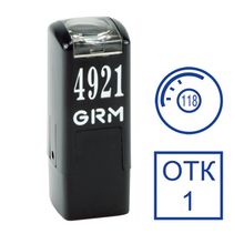 Печать 12x12 на автоматической оснастке - GRM 4921 Office