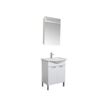 Aquanet Мебель для ванной Мерлин 65 (белый) - Зеркало Мерлин 65 со светильником