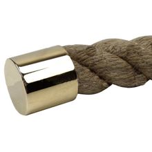 Foresti & Suardi Торцевая крышка для каната из хромированной латуни Foresti & Suardi 379A.C 30 мм