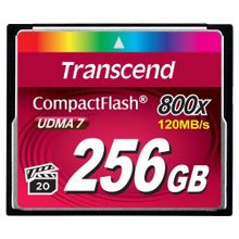 transcend (256gb cf card (800x, type i )) ts256gcf800