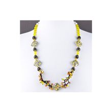 Бусики-Колечки Бусы Сердолик, кош.глаз "Золотая Империя" арт.КАП-3542