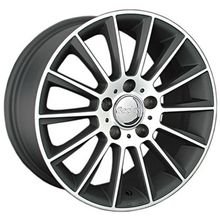 TG Racing LZ219  9x22 5x130 D71.6 ET45 черный полированный полированн