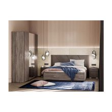 Сильва Спальня Summit 3   ясень анкор тёмный   графит софт