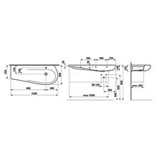 Мебель для ванной Laufen Alessi one 4.2450.0.097.630.1