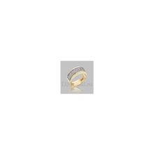 Золотое кольцо  обручальное с бриллиантами арт.R0195