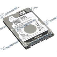 Жесткий диск 500ГБ 2.5" Western Digital "Black WD5000LPLX", 7200об мин., 32МБ (SATA III) (oem) [129043]