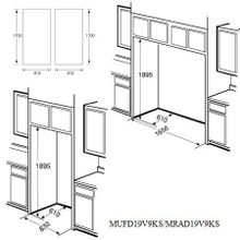 FRIGIDAIRE MUFD19V9KS MRAD19V9KS AV