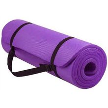 Коврик для йоги НБК 180х60х1,0 см HKEM124 (фиолетовый)
