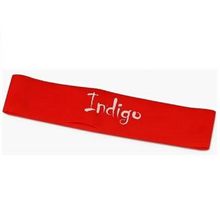 Эспандер Лента латекс замкнутая INDIGO MEDIUM, 2-7кг, 46х5х0.05см, красный