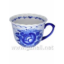Чашка "Удача". Гжельский фарфор. арт. 0103