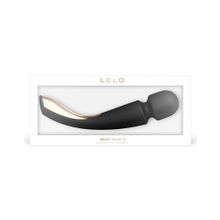 Lelo Черный вибромассажёр Lelo Smart Wand 2 Large - 30,4 см. (черный)