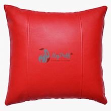 MyPuff Декоративная подушка, из экокожи, цв. Красный: pil_240