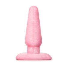 Blush Novelties Розовая анальная пробка B Yours Medium Cosmic Plug - 11,4 см. (розовый)