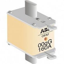 Предохранитель OFAF00H160 160A тип gG размер00, до 500В |  код. 1SCA022627R1710 |  ABB