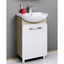 Aqwella Мебель для ванной Вега 55 дуб сонома