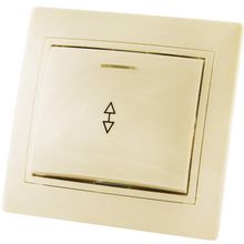 ТАЙМЫР SQ1814-0108 переключатель однаклавишный с у с индикатором слоновая кость   ТАЙМЫР SQ1814-0108 переключатель однаклавишный с у с индикатором слоновая кость