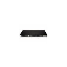 Управляемый коммутатор D-Link DES-1210-52 48x10 100, 2x10 100 1000, 2x10 100 1000BASE-T SFP, 1U, 19