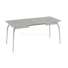 Стол обеденный раздвижной (4 размера) на металлических ножках Гамбург СМ-351.209.001