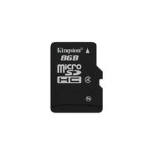 Kingston microsdhc 8gb class4 no adapter kingston (sdc4 8gbsp)