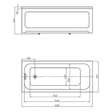 Aquatek Акриловая ванна Мия 160