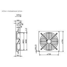 Systemair AW 650 D6-2-EX