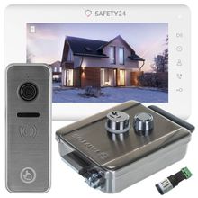 Tantos ✔ Видеодомофон с замком Tantos Mia HD + Ipanel 2 Metal HD, 110°