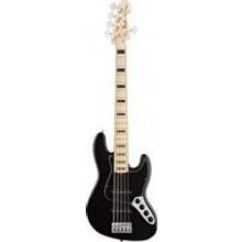 AMERICAN DELUXE JAZZ BASS V MN Black