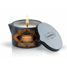 Kama Sutra Массажная свеча Ignite Sweet Almond с ароматом миндаля - 170 гр.