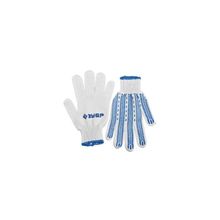 ЗУБР 11452-XL (ЭКСПЕРТ-ПРОТЕКТОР) Перчатки трикотажные с защитой от скольжения