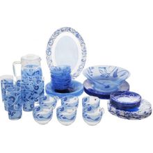 Столовый сервиз Luminarc PLENITUDE BLUE ПЛЕНИТЮД БЛЮ 40 предметов 6 персон